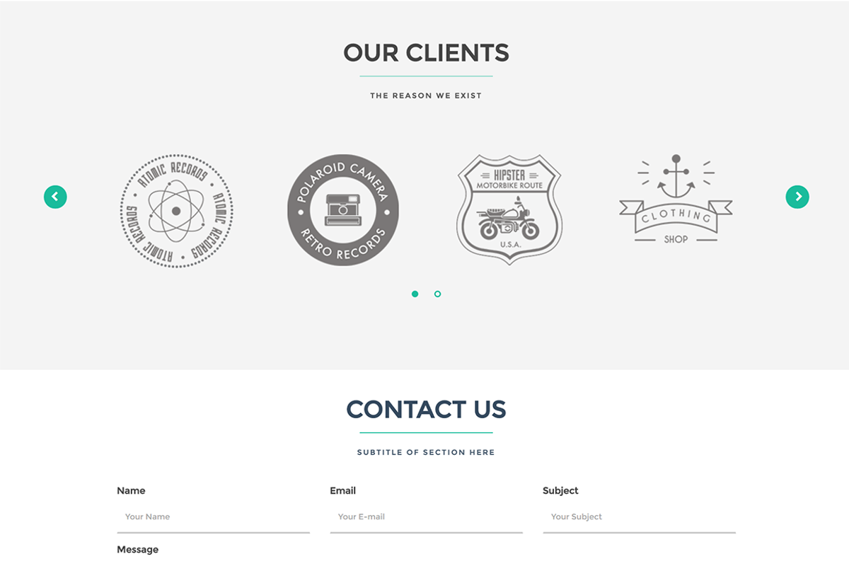 Agenzia | Portfolio & Agency, a WordPress Template by ThemeBear (Photo 7 of 8)