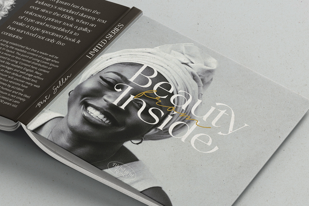 Blushing Rose - Stylish Modern Serif, a Serif Font by Sarid Ezra (Photo 7 of 13)