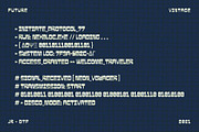 Nexbloc - Retro Futuristic Display, a Font by Juru Rancang Studio (Thumbnail 10 of 10)
