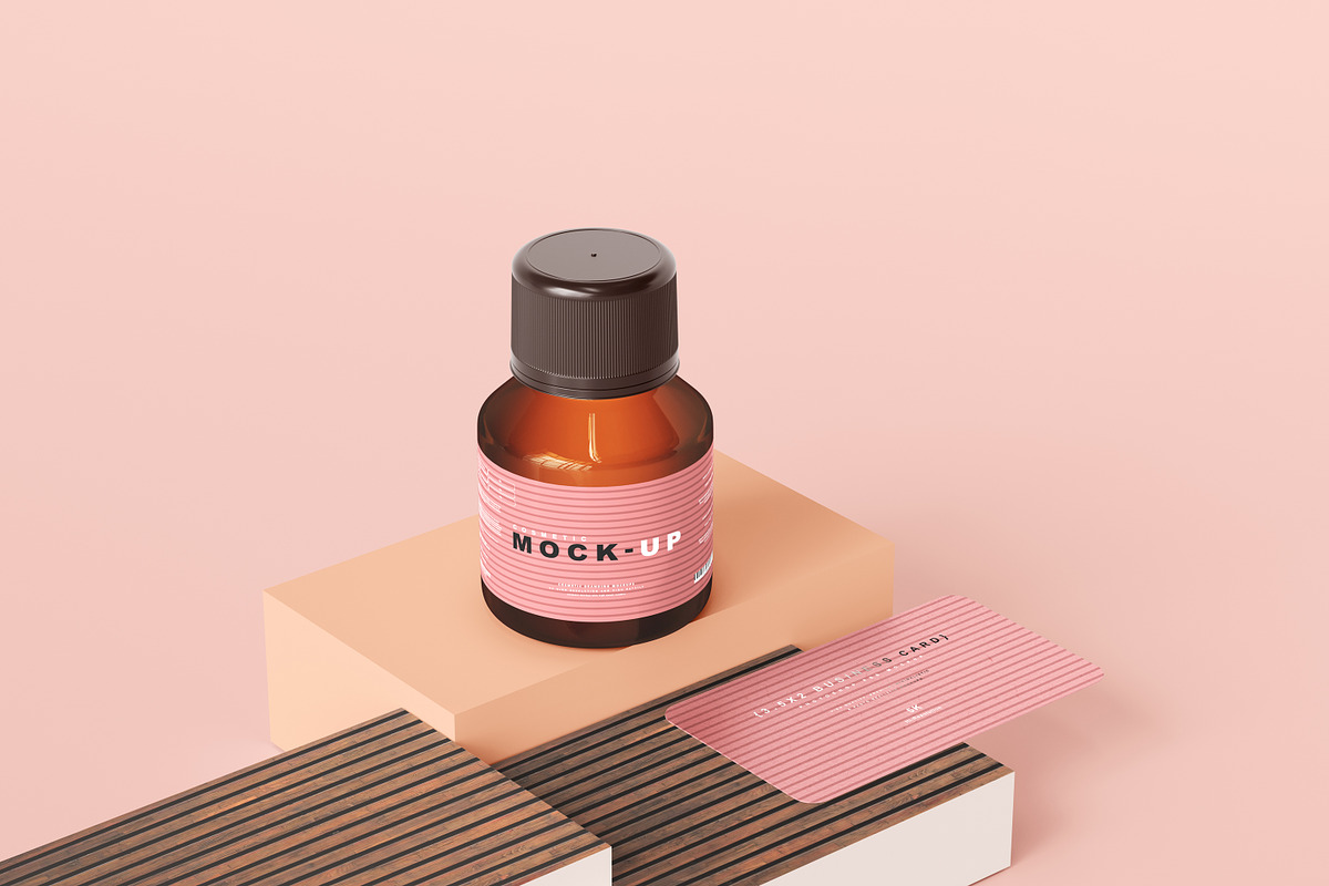 250+ Cosmetic Branding Mockup Bundle, a Cups & Container Mockup by pmvch (Photo 242 of 273)