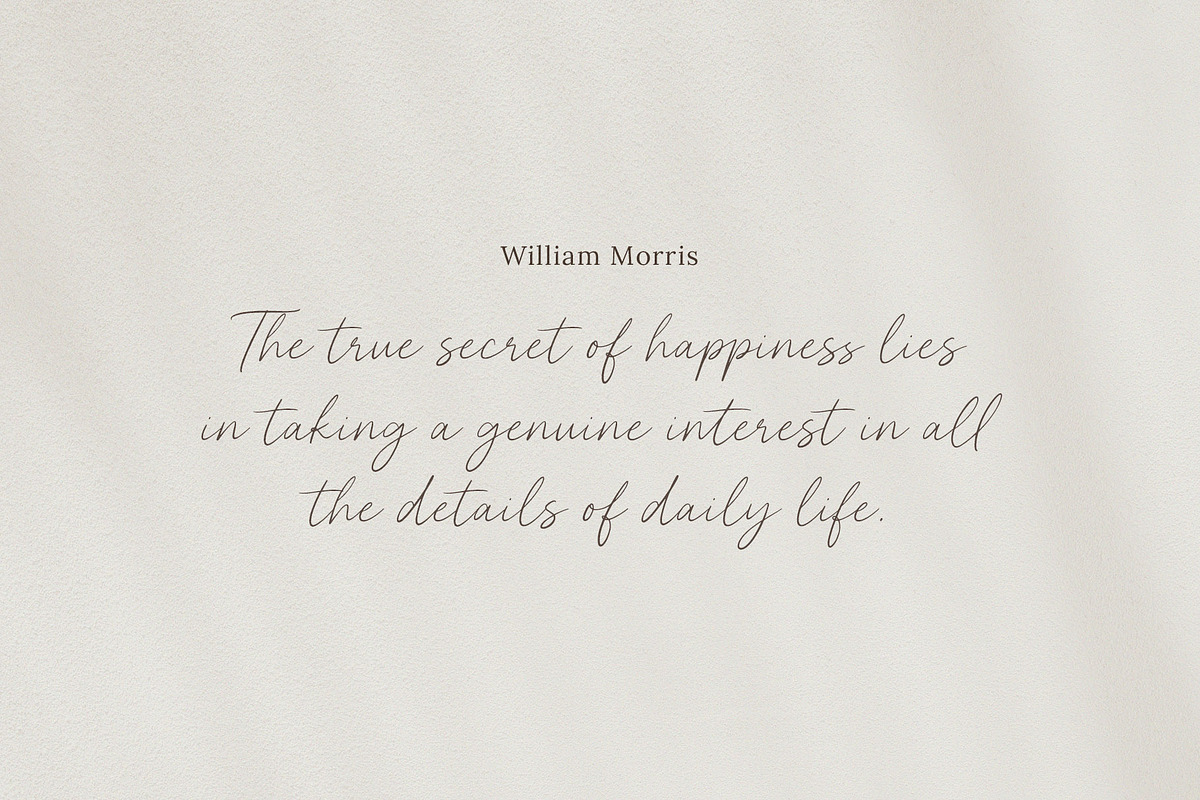 Miltona Elegant Script Font, a Script Font by Seagulls Creative (Photo 3 of 10)