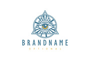 Eye of Providence Custom Logo, a Branding & Logo Template by ARTE MIGUEL (Thumbnail 1 of 3)