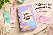 Cute Notes & Planner Illustrations, an Education Illustration by Anna Studio (Thumbnail 7 of 12)