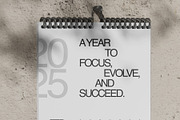 Calendar Mockup, a Merchandise Mockup by SLAB! Design (Thumbnail 7 of 8)