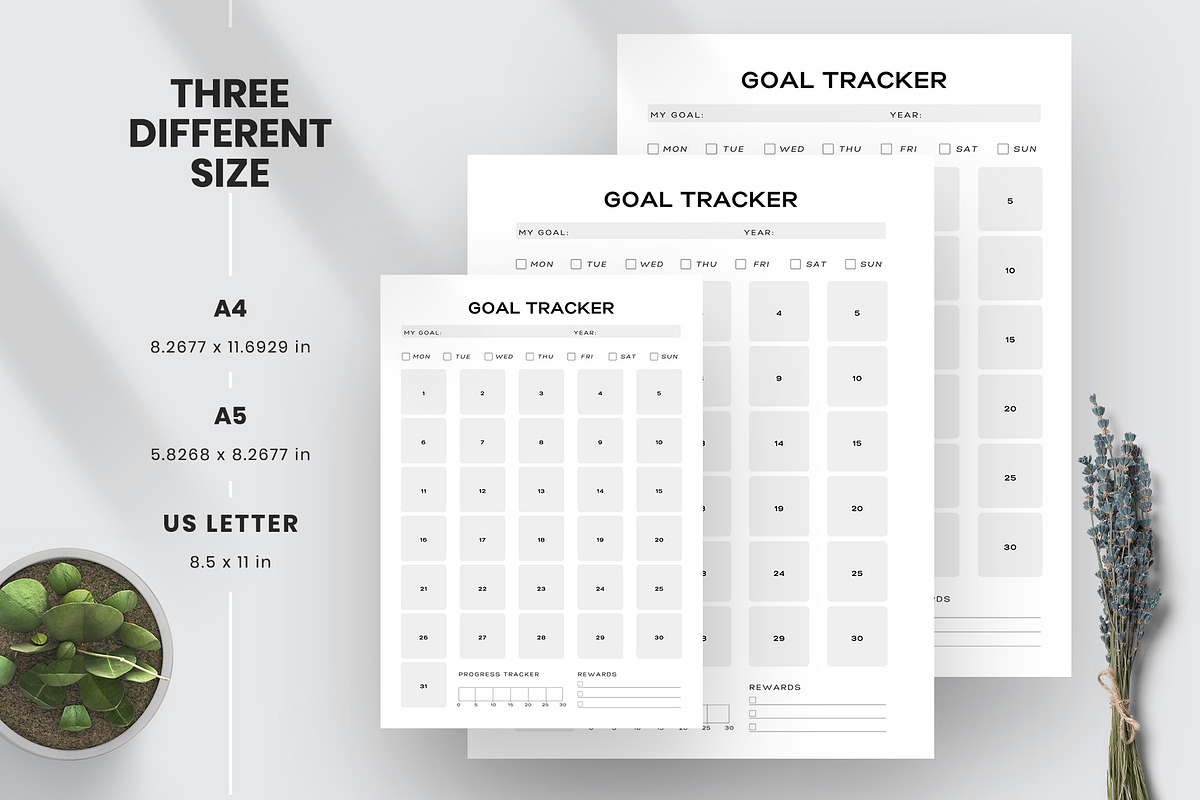 Canva Digital Planner Template, a Stationery Template by Amit Debnath (Photo 4 of 11)