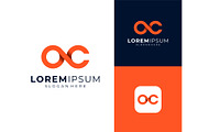 Letter OC Infinity Modern Logo, a Branding & Logo Template by ika trisiana (Thumbnail 1 of 2)