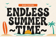 Bifoks Fun Handmade Retro Summer, a Handwritten Font by Maulana Creative (Thumbnail 2 of 7)