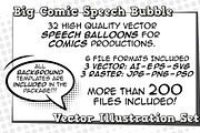Vector Comic Speech Bubble Set, an Illustration by FourLeafLover (Thumbnail 3 of 4)