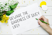THINIRA FONT HEADER & BOOK, a Sans Serif Font by NadaNora (Thumbnail 3 of 4)