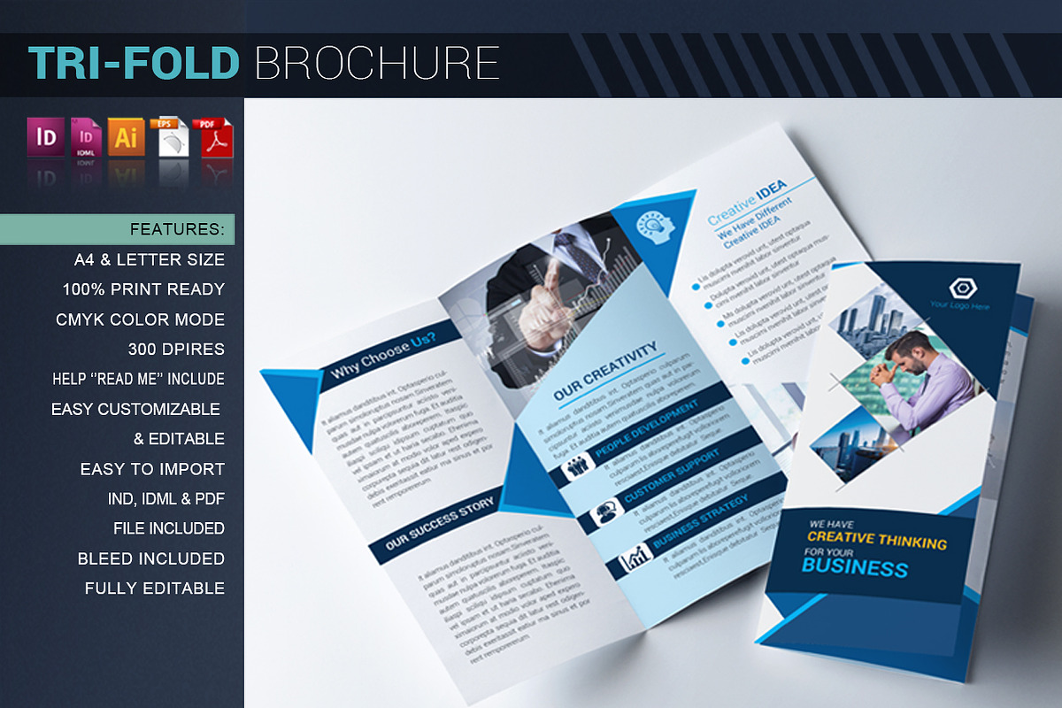 Tri-fold Brochure, a Brochure Template by artico (Photo 4 of 5)