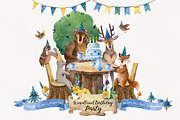 Woodland Birthday Party, an Animal Illustration by Natalia Fedorova (Thumbnail 10 of 10)