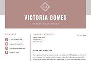 Resume/CV | Victoria, a Resume Template by Symie Design (Thumbnail 6 of 7)