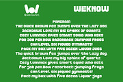 Science Preacher font, a Font by weknow (Thumbnail 6 of 8)