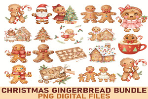 Christmas Gingerbread PNG Clipart