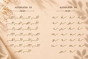 Rainbow Monoline, a Script Font by Umitype (Thumbnail 11 of 12)