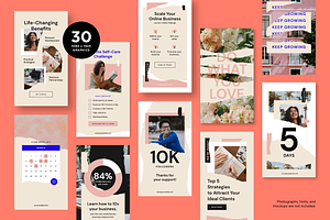 Torn Paper Social Media Templates