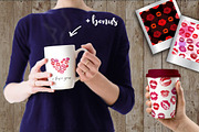 56 Lips big set., an Illustration by redstudio (Thumbnail 4 of 6)