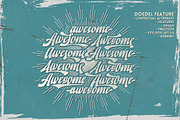 Doedel - Retro Vintage Font, a Script Font by dexsarharryfonts (Thumbnail 3 of 6)