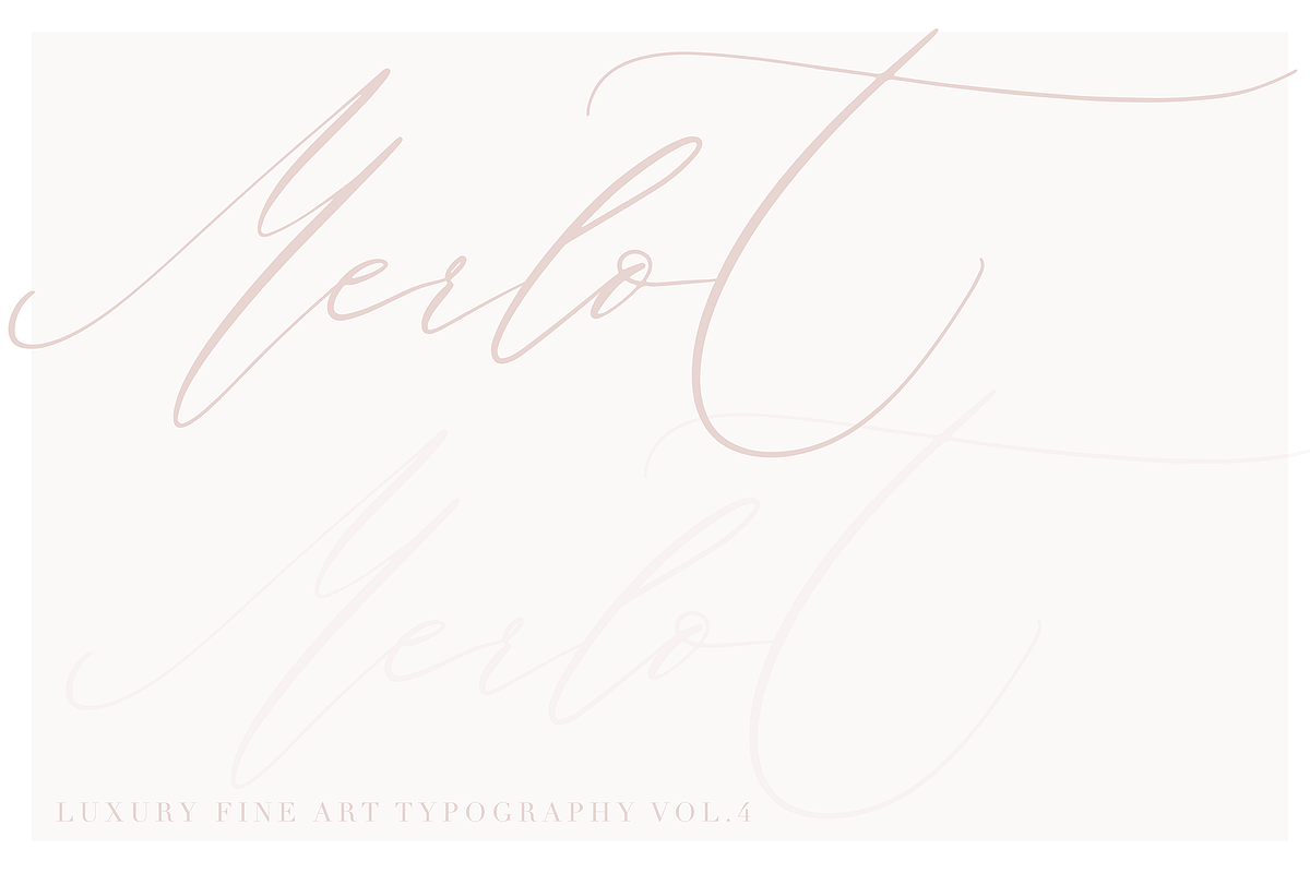 Adora Bouton-Luxury Script, a Handwritten Font by PeachCreme (Photo 10 of 15)