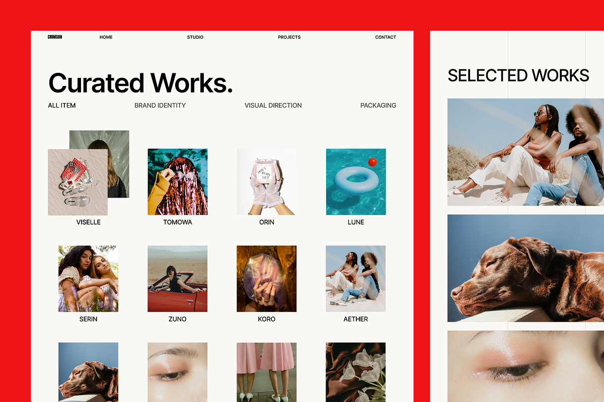 Agency & Studio Figma Template, an UI Kit Template by Rozepaars Design (Photo 3 of 4)