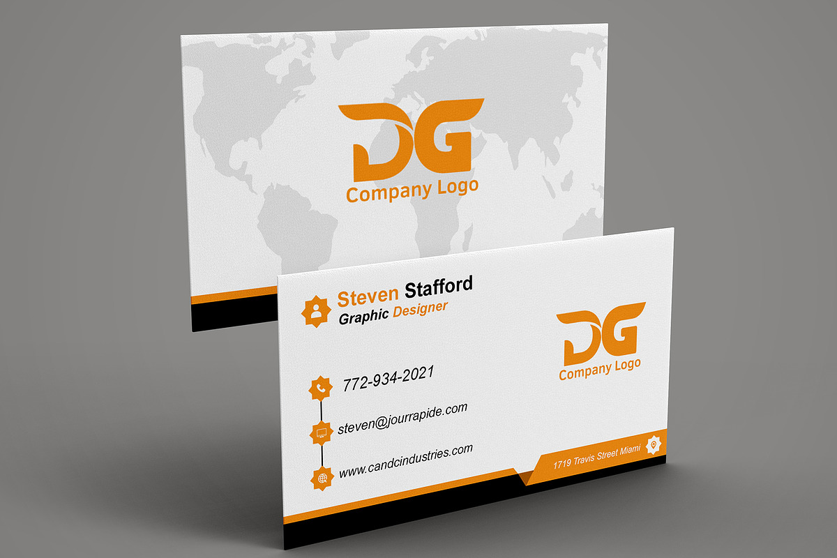 Modern Business Card Design preview 8