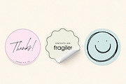 Packaging Stickers Template, a Marketing Template by denofdreamers (Thumbnail 4 of 6)
