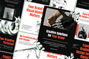 Canva Creative Agency Social Media, a Design Template by SecondBrain Store (Thumbnail 1 of 10)