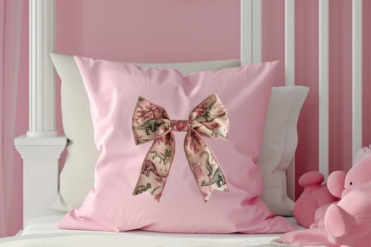PINK COQUETTE BOWS AND DOGS CLIPART, an Animal Illustration by Daring Digies (Photo 7 of 7)
