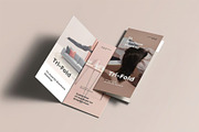 Tri-Fold DL Brochure Mock-up, an Advertising Mockup by zippypixelstudio (Thumbnail 4 of 16)