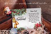 Delicate Christmas Watercolor bundle, a Seasonal Illustration by Yuliya Derbisheva (Thumbnail 4 of 14)
