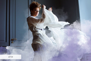 Smoke Bomb Photoshop Overlays