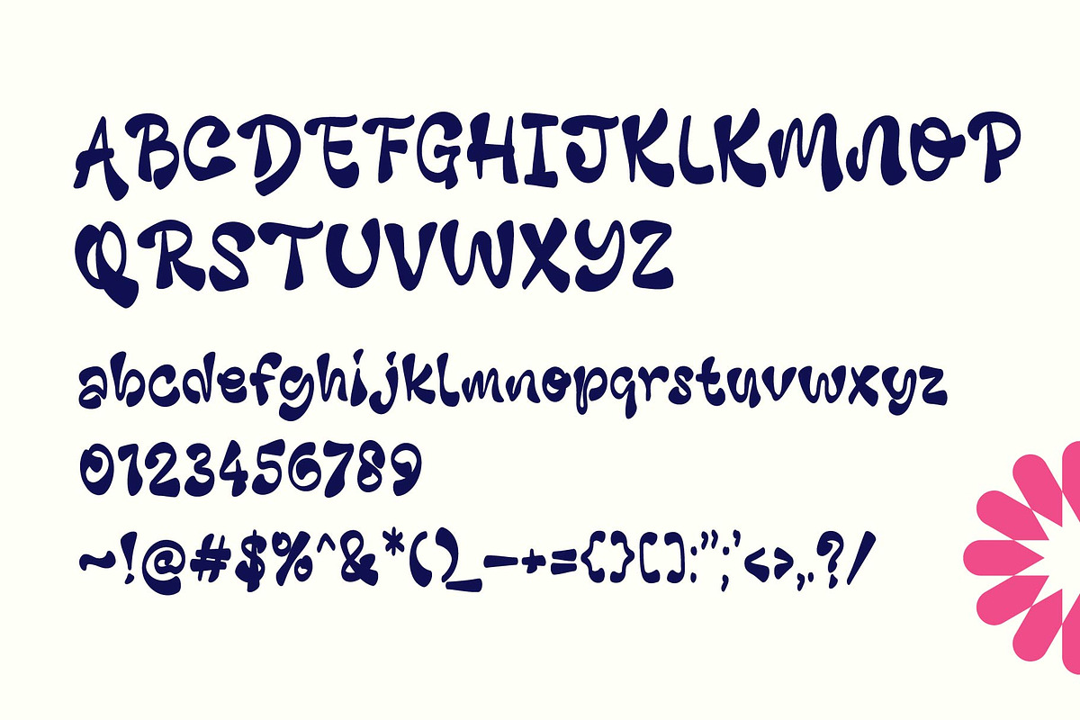 Nyckle - Playful Decorative Font, a Sans Serif Font by LetterStock (Photo 5 of 6)