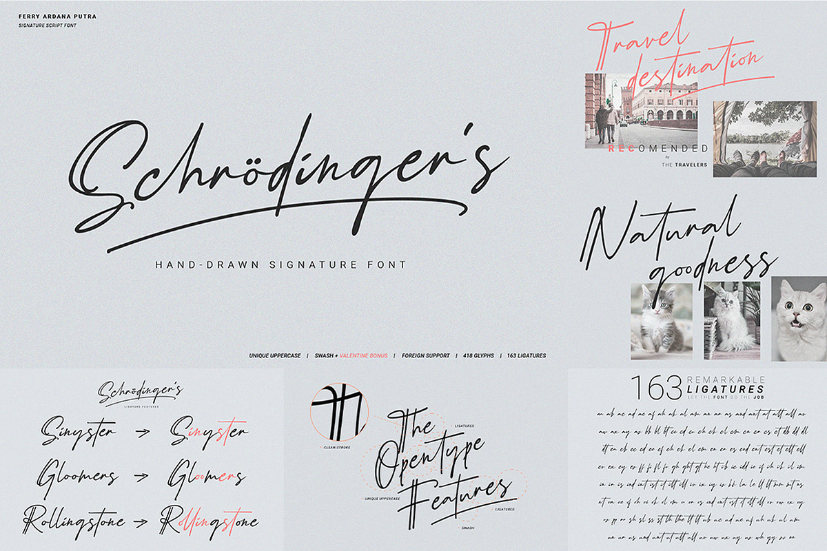 The Collector | Layered Font Bundle, a Script Font by Ardana Creative (Photo 13 of 14)