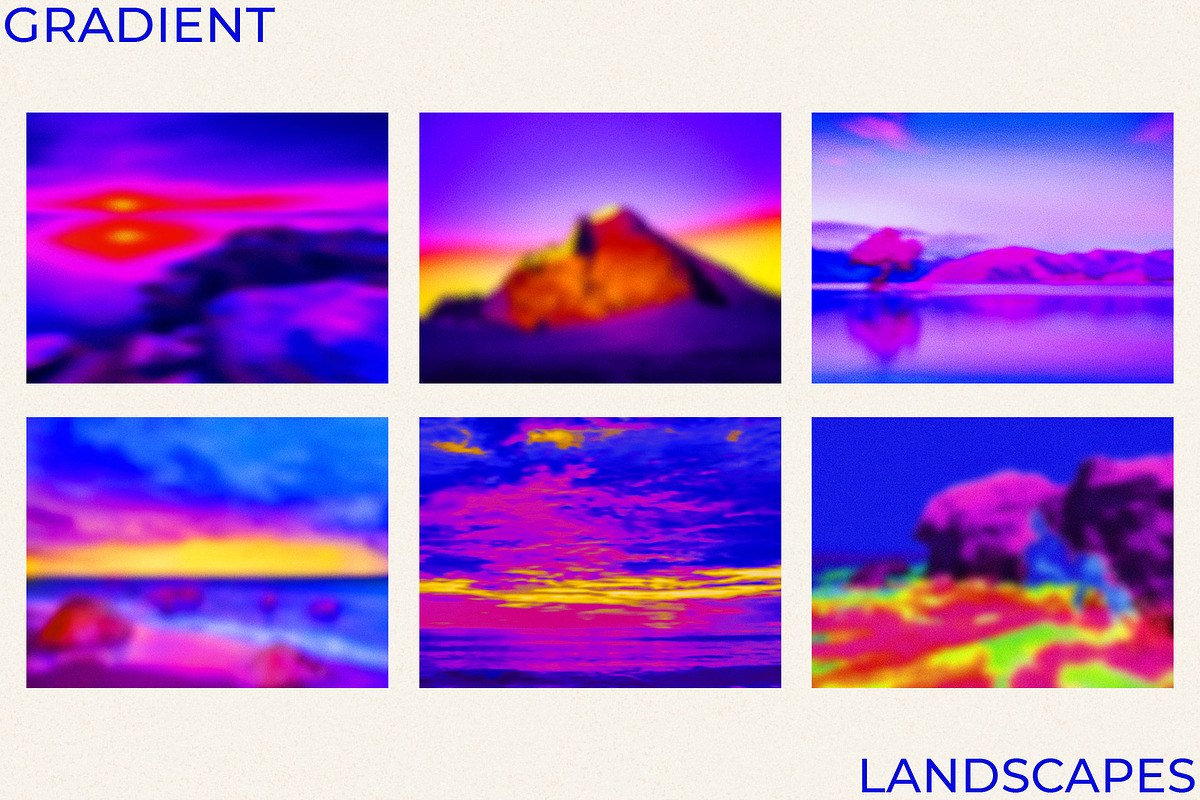Grainy Gradient Textures & Shapes, an Object Graphic by CatJello Graphics (Photo 22 of 38)