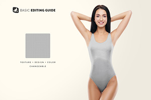 Women's Swimsuit Mockup