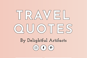 Travel Quotes - 53 Wanderlust Quotes, a Social Media Template by Delightful Design (Thumbnail 5 of 11)