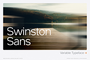 Swinston Sans Variable Typeface, a Sans Serif Font by Yasir Ekinci (Thumbnail 1 of 17)