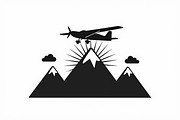 Adventure Plane Mountain Bundle, an Illustration by Designs_River (Thumbnail 6 of 9)