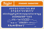 Thigles, a Script Font by Abbasy Studio (Thumbnail 3 of 8)