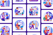 Job Illustrations Art Set, a Work Illustration by Prosymbols (Thumbnail 5 of 9)