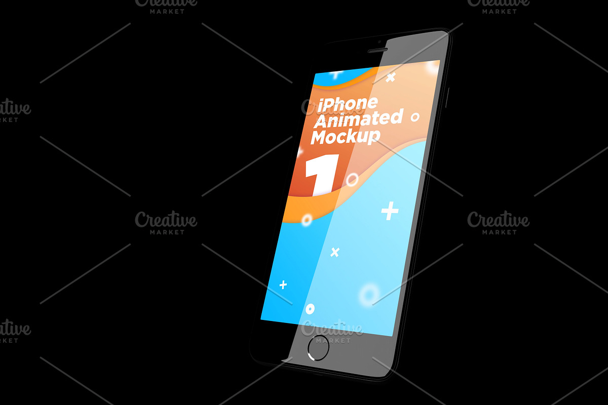 iPhone Animated MockUps, an iPhone Mockup by Traint (Photo 4 of 22)