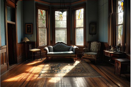 Sunlight illuminating elegant living, an Arts & Entertainment Photo by Ylivdesign