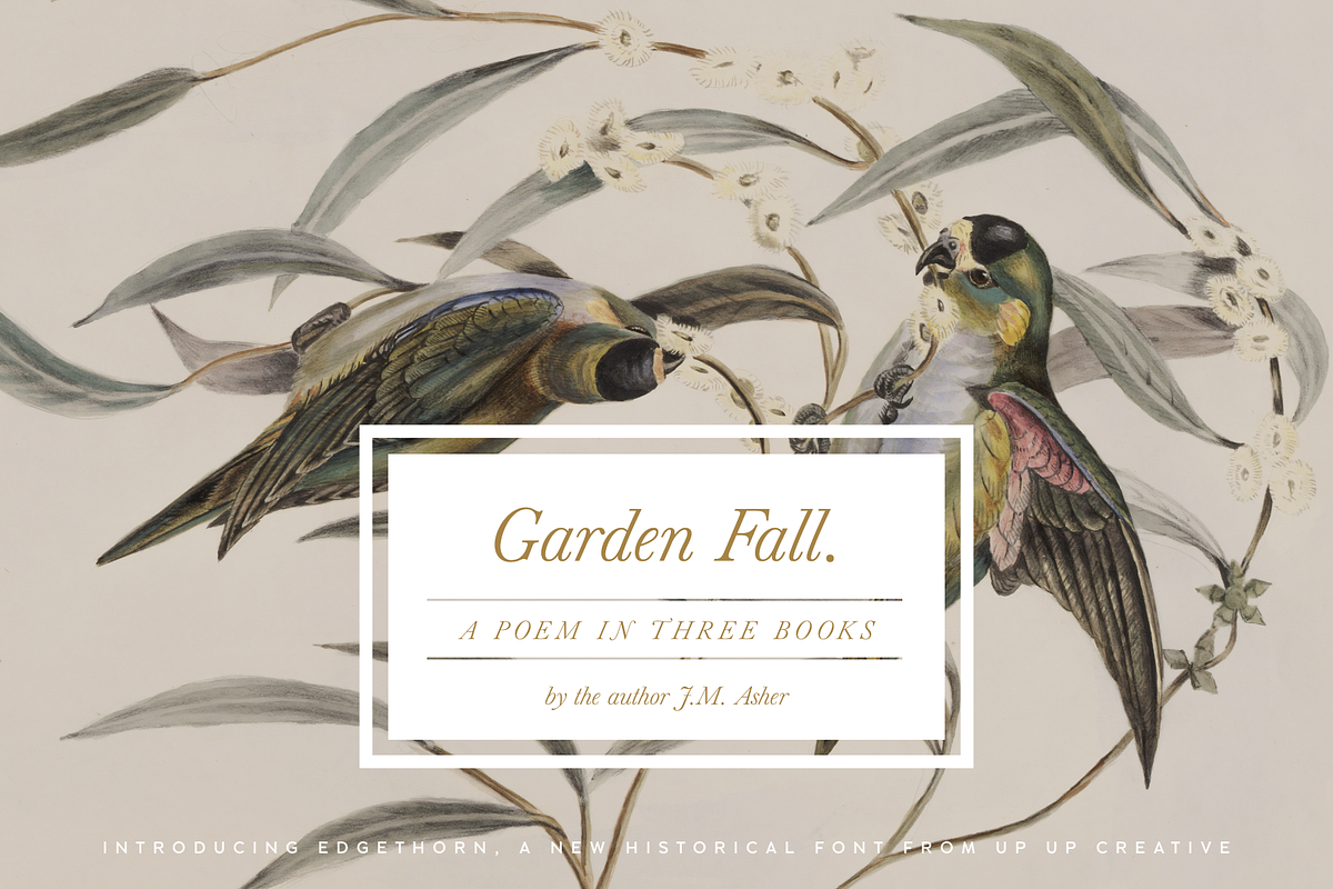 Edgethorn Italic Serif Font, a Serif Font by Up Up Creative (Photo 10 of 17)