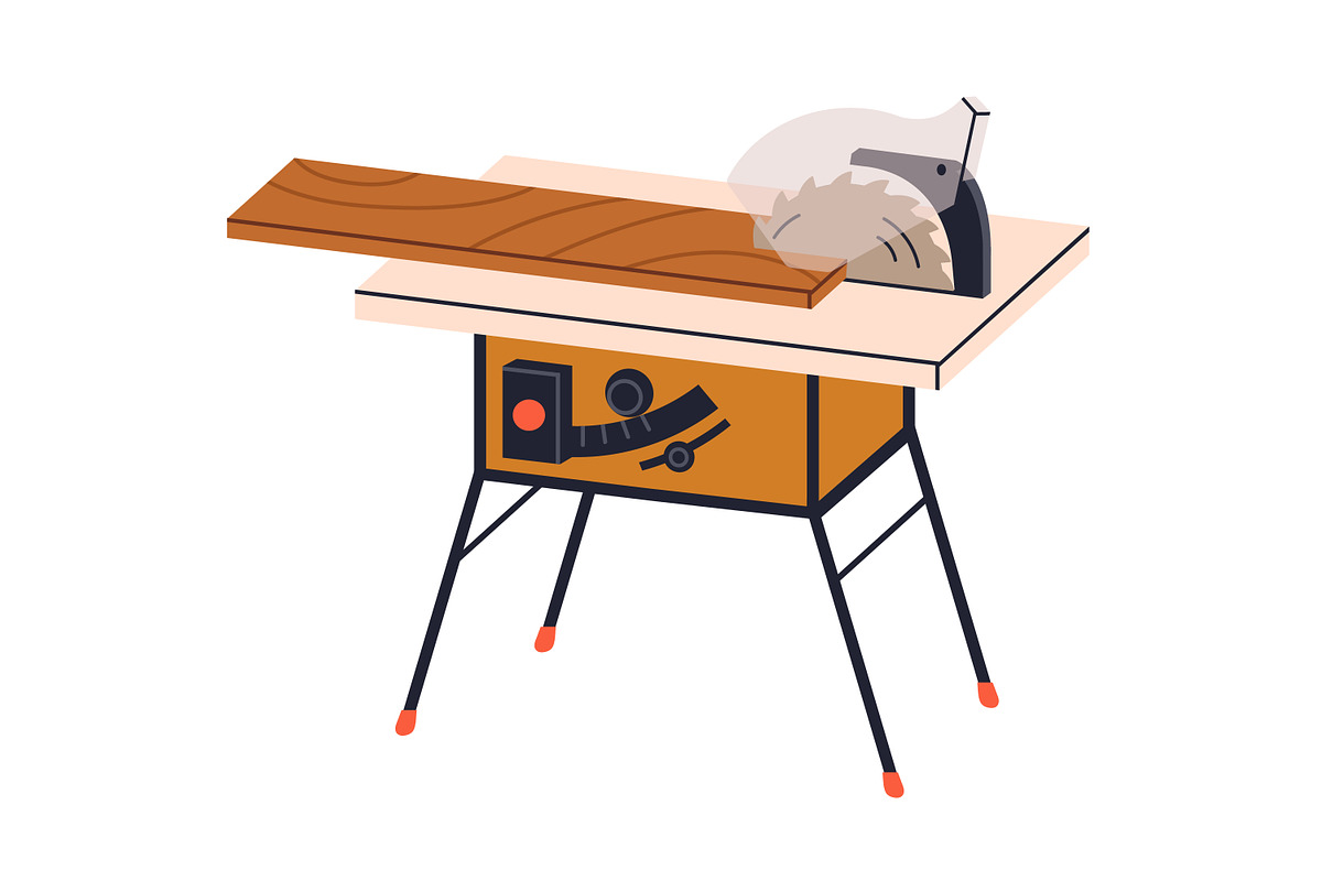 Carpentry and woodwork tools set, an Object Illustration by Good Studio (Photo 5 of 5)