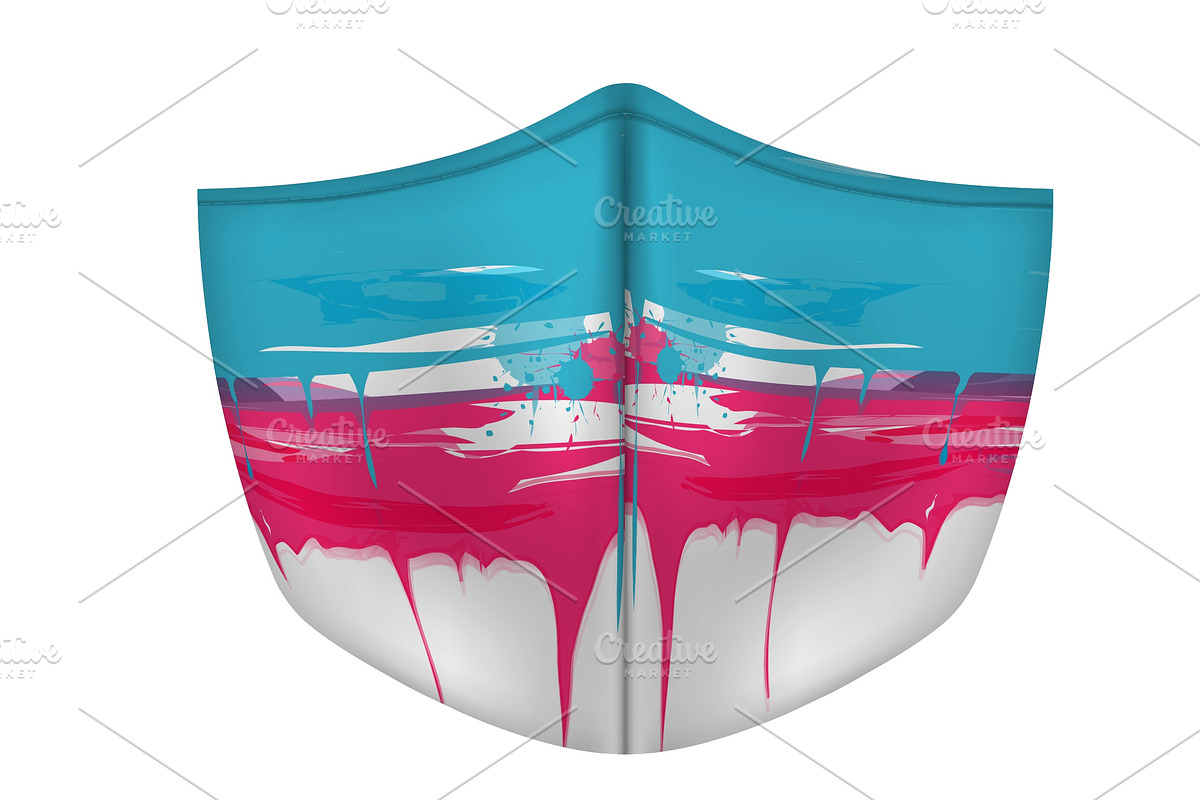 Protective Face Mask Mockup, a Mask Mockup by Kseniia_designer's shop (Photo 6 of 8)