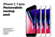 Apple iPhone SE, 8, 7 Mockup, an iPhone Mockup by LINEARstudio (Thumbnail 1 of 2)