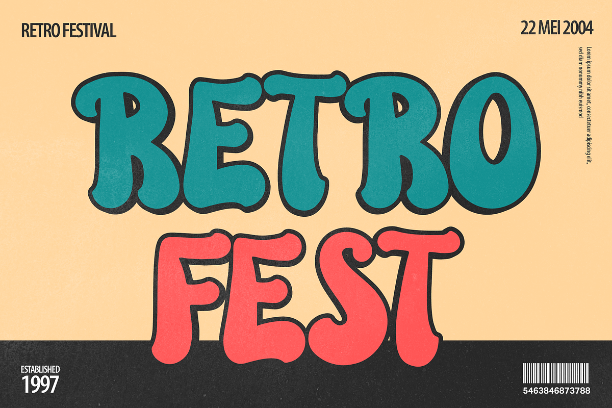 Gragstop | Retro Display Font, a Font by Denustudios (Photo 3 of 15)