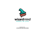 WIZARD MIND LOGO TEMPLATE, a Branding & Logo Template by artism_design (Thumbnail 2 of 2)
