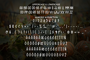 Spooky Scarecrow | Script Font, a Script Font by Scratchones (Thumbnail 7 of 8)