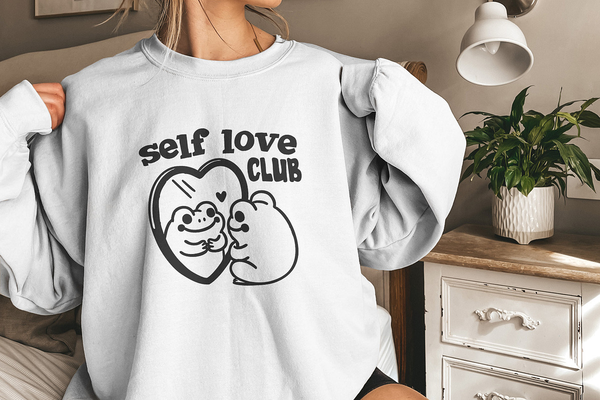 Self Love Social Club Png, Retro, an Illustration by SharpMarketplace (Photo 9 of 9)
